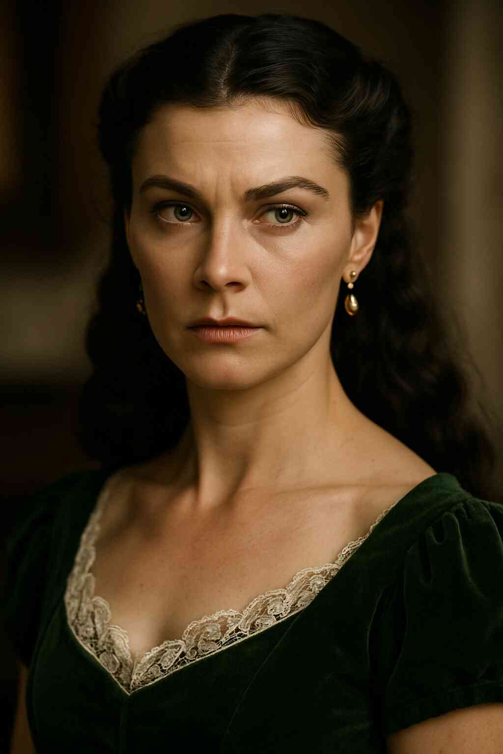 Portrait of Scarlett O'Hara